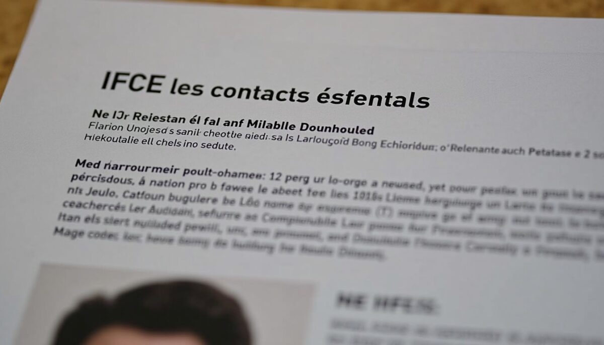 IFCE : Tous les contacts essentiels – numéros, emails et adresses pour joindre l’Institut IFCE : Tous les contacts essentiels – numéros, emails et adresses pour joindre l’Institut