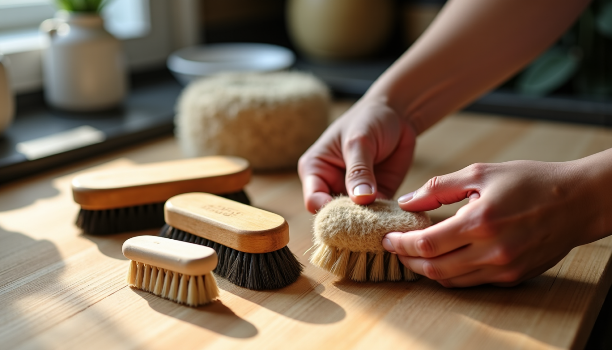 Avant d'acheter une brosse végétale : identifier vos surfaces et usages