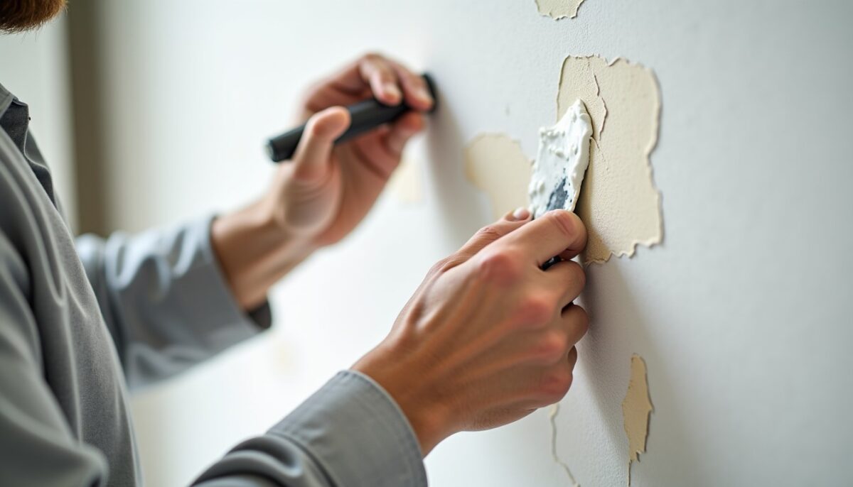 Comment réparer un mur : astuces pour reboucher petits trous, chevilles et grandes ouvertures